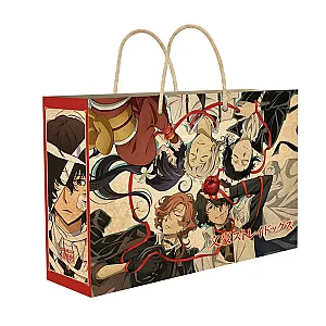 Anime Bungou Stray Dogs Retro Brown Kraft Paper Lucky Gift Bag