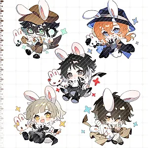 Bungo Stray Dogs Anime Nakahara Chuuya Dazai Osamu Key Chain