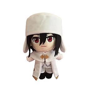 20cm Dostoyevsky White Bungou Stray Dogs Cute Anime Stuffed Toy Plush