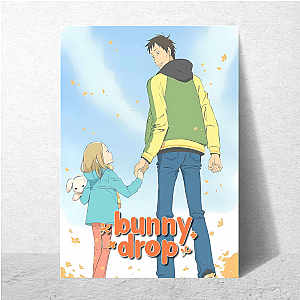 Bunny Drop Daikichi And Rin Bunny Drop Posters
