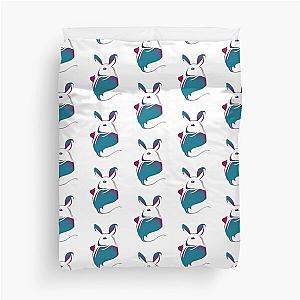 A Bunny - Abstract Curves and Shapes Duvet Cover