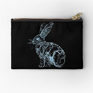 Water Rabbit a magical bunny Zipper Pouch