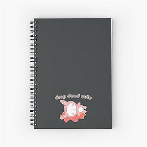 Drop Dead Cute Bunny Spiral Notebook