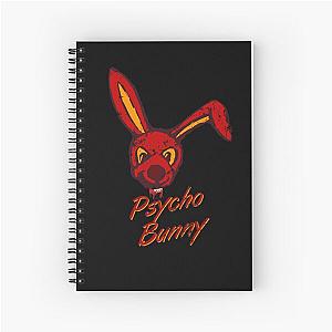 Creepy psycho bloody bunny rabbit   Spiral Notebook