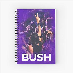 BUSH ROCK BAND Fan Tour - Bush Fan Edition - Nostalgic 90s Spiral Notebook