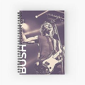 BUSH ROCK BAND Live 2022 - Bush Fan Edition - Nostalgic 90s Classic T-Shirt Spiral Notebook