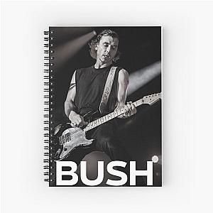 BUSH ROCK BAND Concert 2022 - Bush Fan Edition - Nostalgic 90s Classic T-Shirt Spiral Notebook