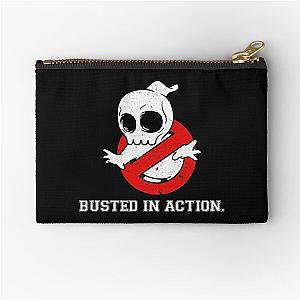 Busted ghost. Zipper Pouch