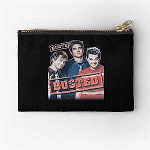 busted band vintage Zipper Pouch