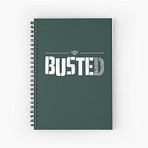 Busted Netflix Spiral Notebook