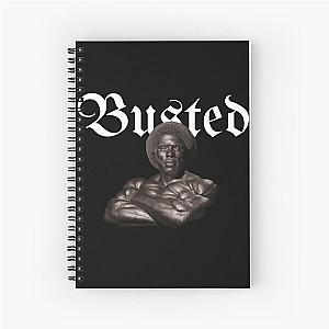 BUSTED Collection by Robby Robinson Spiral Notebook