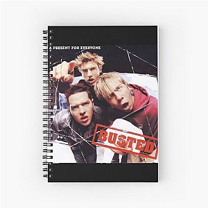 Busted - A Present For Everyone Spiral Notebook