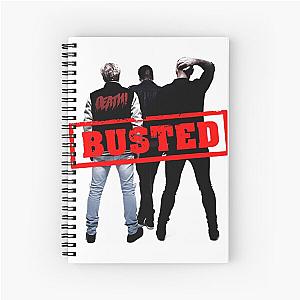 BUSTED BAND Spiral Notebook