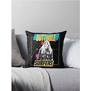 Butthole Surfers Throw Pillow