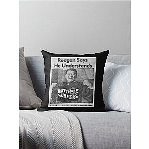 Butthole Surfers T-ShirtReagan Says...  Throw Pillow