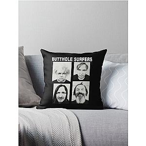 butthole surfers Throw Pillow