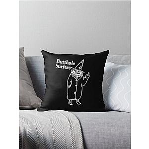 Butthole Surfers Throw Pillow