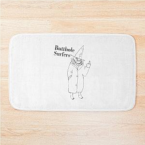 Butthole Surfers Clown Music Rock Bath Mat