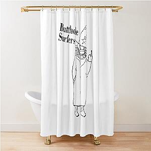 Butthole Surfers Clown Shower Curtain