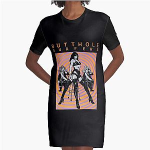 BUTTHOLE SURFERS    Graphic T-Shirt Dress