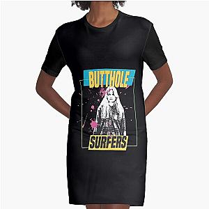 Butthole Surfers Graphic T-Shirt Dress