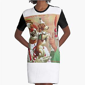 Butthole Surfers - Locust Graphic T-Shirt Dress