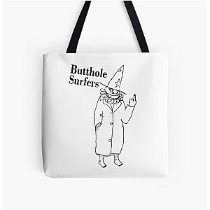 Butthole Surfers Clown All Over Print Tote Bag