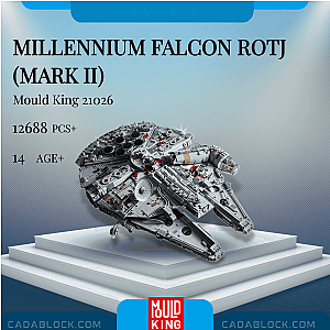 MOULD KING 21026 Millennium Falcon ROTJ (Mark II) Star Wars