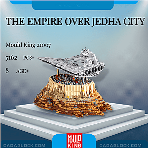 MOULD KING 21007 The Empire over Jedha City Star Wars