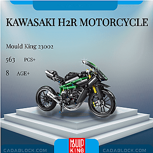 MOULD KING 23002 KAWASAKI H2R Motorcycle Technician