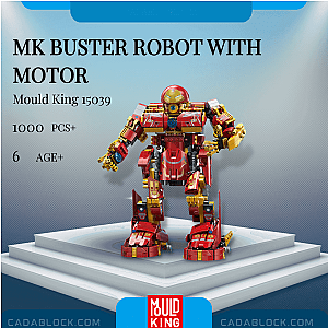 MOULD KING 15039 MK Buster Robot With Motor Creator Expert