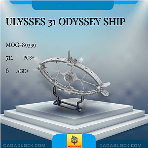 MOC Factory 89339 Ulysses 31 Odyssey Ship Space