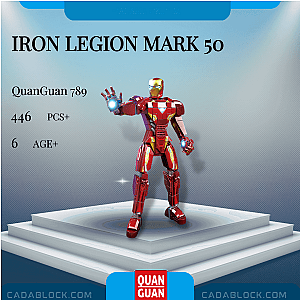 QUANGUAN 789 Iron Legion Mark 50 Creator Expert