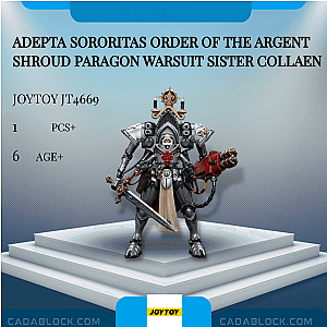 Joytoy JT4669 Adepta Sororitas Order of the Argent Shroud Paragon Warsuit Sister Collaen Creator Expert