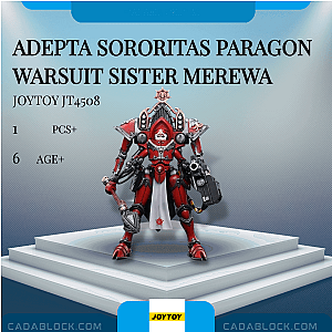 Joytoy JT4508 Adepta Sororitas Paragon Warsuit Sister Merewa Creator Expert