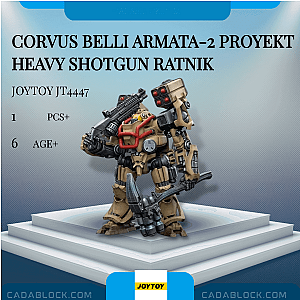 Joytoy JT4447 Corvus Belli Armata-2 Proyekt Heavy Shotgun RATNIK Creator Expert