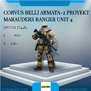 Joytoy JT4485 Corvus Belli Armata-2 Proyekt Marauders Ranger Unit 4 Creator Expert