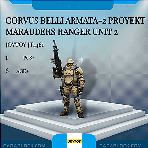 Joytoy JT4461 Corvus Belli Armata-2 Proyekt Marauders Ranger Unit 2 Creator Expert