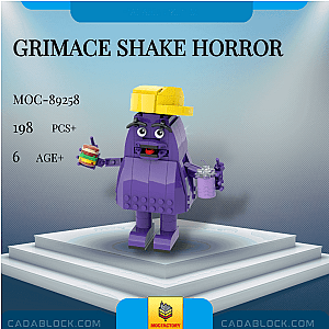 MOC Factory 89258 Grimace Shake Horror Creator Expert