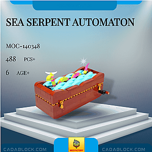 MOC Factory 140348 Sea Serpent Automaton Creator Expert