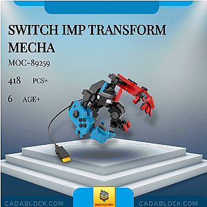 MOC Factory 89259 Switch Imp Transform Mecha Creator Expert