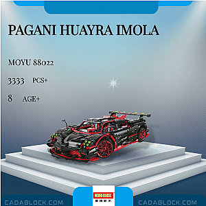 MOYU 88022 Pagani Huayra Imola Technician
