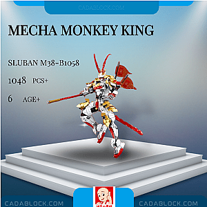 Sluban M38-B1058 Mecha Monkey King Movies and Games