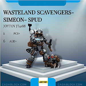 Joytoy JT4188 Wasteland Scavengers- Simeon- Spud Creator Expert