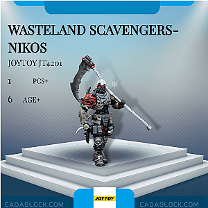 Joytoy JT4201 Wasteland Scavengers- Nikos Creator Expert