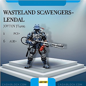 Joytoy JT4195 Wasteland Scavengers- Lendal Creator Expert