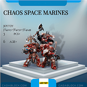 Joytoy JT4225+JT4232+JT4249 Chaos Space Marines Creator Expert