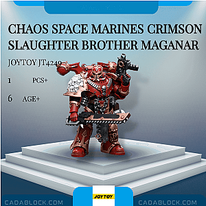 Joytoy JT4249 Chaos Space Marines Crimson Slaughter Brother Maganar Creator Expert