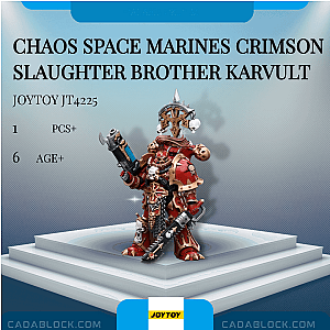 Joytoy JT4225 Chaos Space Marines Crimson Slaughter Brother Karvult Creator Expert