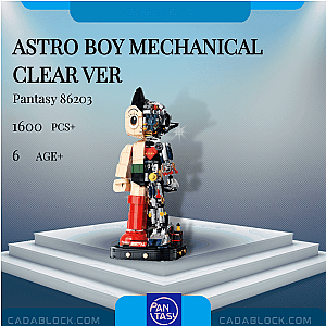 Pantasy 86203 Astro Boy Mechanical Clear Ver Creator Expert